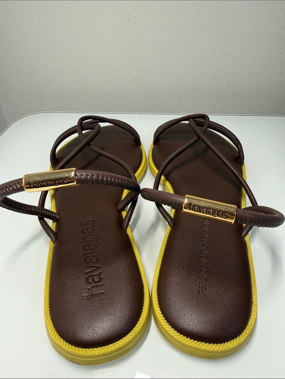 Havaianas Una Manga Barely There Sandals -Size 7 / EU38 - Picture 4 of 4
